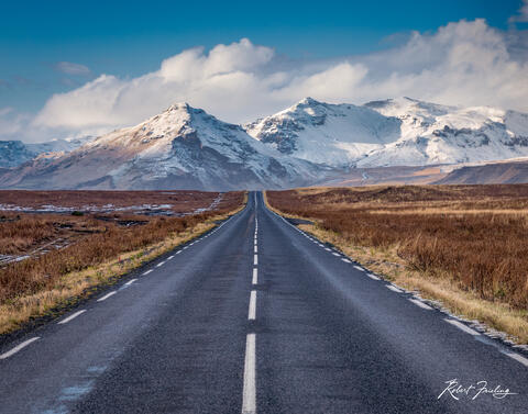 The Road In Iceland