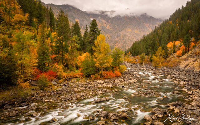Wenatchee River Rambles print