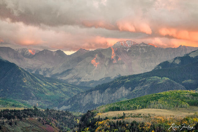 Fire on the Mountain print