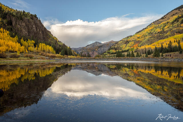 Mountain Reflection print