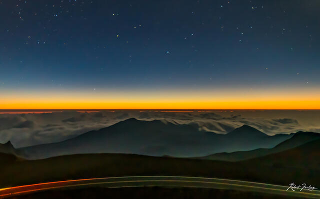 Sunrise On Haleakala print
