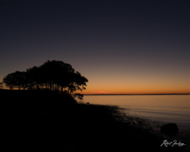 Sunrise Silhouette print