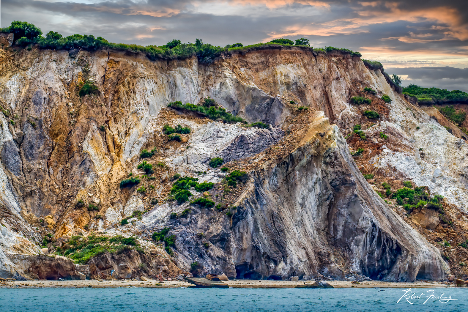 Aquinnah Cliffs Gay head, landscape, madison at cape, new england, sailing photos, website
